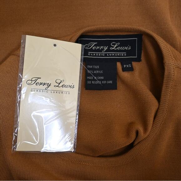 Terry Lewis Classic Luxuries Womens Genuine Leather Blazer with Matching Sweater - Picture 11 of 12